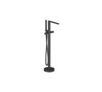 Ravak Chrome II - Grifo de bañera de suelo, con accesorios, negro mate X070468
