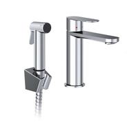 Ravak Chrome II - Grifo de lavabo con ducha de bidé, cromo X070450