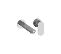 Ravak Chrome II - Grifo empotrado de lavabo, con cuerpo de montaje, 2 orificios, cromo X070586