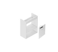 Ravak Chrome II - Mueble lavabo 40x22x50 cm, sin puerta, blanco brillo X000001750