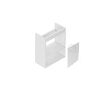 Ravak Chrome II - Mueble lavabo 40x22x50 cm, sin puerta, blanco brillo X000001782