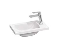 Ravak Classic II - Lavamanos 400x220 cm, sin rebosadero, orificio para grifo, blanco XJX01140004