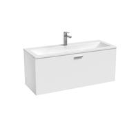 Ravak Clear II - Mueble de lavabo 80x38x40 cm, 1 cajón, blanco brillante X000001642