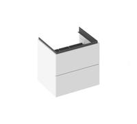 Ravak Comfort II - Mueble de lavabo 60x50x46 cm, 2 cajones, blanco brillante X000001818