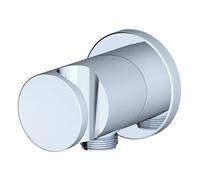 Ravak conector angular con soporte cromo X07P206