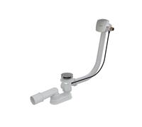 Ravak - Conjunto de desagüe bañera 800 con rebosadero II, cromo X01504
