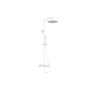 Ravak - Conjunto de ducha con termostato, diámetro 25 cm, blanco mate X070579