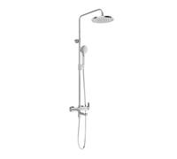 Ravak - Conjunto de ducha DS 092.00 con grifo de bañera, 25 cm, 3 chorros,cromo X07P642