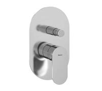 Ravak Eleganta - Grifo empotrado para 2 aparatos, con cuerpo de montaje, cromo X070218
