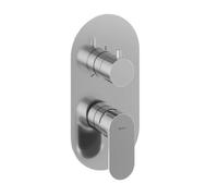 Ravak Eleganta - Grifo empotrado para 3 dispositivos, cromo X070217
