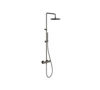 Ravak Espirit - Conjunto de ducha con termostato, diámetro 25 cm, grafito cepillado X070497