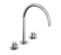 Ravak Espirit - Grifo de 3 orificios para lavabo, cromo X070195