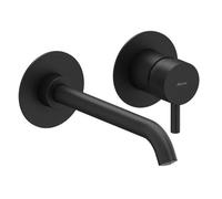 Ravak Espirit - Grifo empotrado de lavabo, montaje de 2 orificios, negro mate X070278
