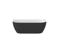 Ravak Freedom Wall Tec - Bañera 170x87 cm, negro/blanco CE31700000