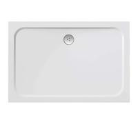 Ravak Galaxy Pro Chrome - Plato de ducha Gigant Pro-100 Cromo, 120x90 cm, blanco XA04G701010