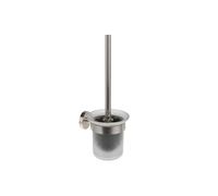 Ravak Kona - Escobillero de pared con soporte, cristal/acero inoxidable cepillado X07P1298