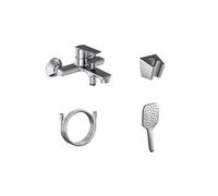 Ravak Life - Grifo de bañera con accesorios, cromo X07S109