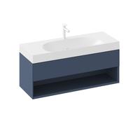 Ravak Lite armario 120x45x43 cm suspendido, para lavabo azul X000001869