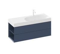 Ravak Lite armario 120x45x43 cm suspendido, para lavabo negro X000001881