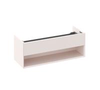 Ravak Lite - Mueble de lavabo 120x45x43 cm, 1 cajón, Alabaster Pink X000001872