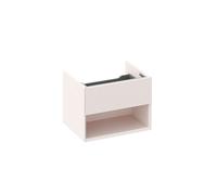 Ravak Lite - Mueble de lavabo 60x45x43 cm, 1 cajón, Alabaster Pink X000001860