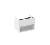Ravak Lite - Mueble de lavabo 60x45x43 cm, 1 cajón, blanco brillante X000001855