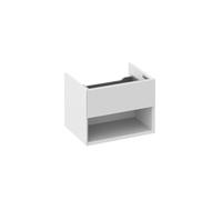 Ravak Lite - Mueble de lavabo 60x45x43 cm, 1 cajón, Smoke Grey X000001859