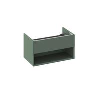 Ravak Lite - Mueble de lavabo 80x45x43 cm, 1 cajón, Grey Green X000001864