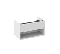 Ravak Lite - Mueble de lavabo 80x45x43 cm, 1 cajón, Smoke Grey X000001865