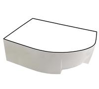 Ravak - Panel frontal para bañera Rosa 95, 1500 mm, izquierda, blanco CZ55100A00