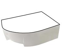 Ravak - Panel frontal para bañera Rosa 95, 1600 mm, derecha, blanco CZ58100A00