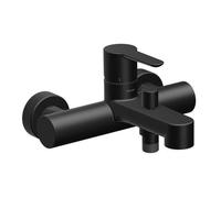 Ravak Puri - Grifo de bañera, negro mate X070192