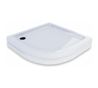 Ravak Ronda plato de ducha semicircular 80x80 cm blanco GPX2240131