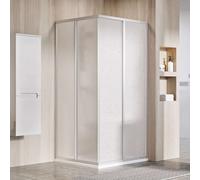Ravak Supernova - Puerta de ducha SRV2-100 S, 97-99 cm, satinada/Perla 14VA0UO211