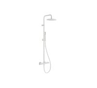 Ravak Termo - Conjunto de ducha TE 095.10WHM con termostato, diámetro 25 cm, blanco mate X070694