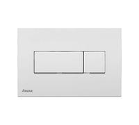 Ravak UNI - Pulsador para WC para descarga doble, blanco X01457