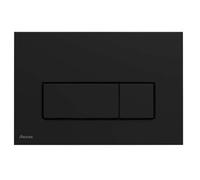 Ravak Uni Slim - Pulsador de descarga, negro mate X01744