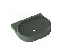 Ravak Yard lavabo 60.5x50 cm semicircular clásico mate XJX08260000