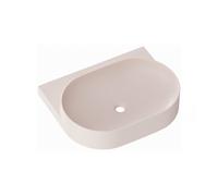 Ravak Yard lavabo 60.5x50 cm semicircular clásico mate XJX0G060000