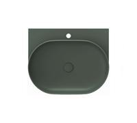 Ravak Yard lavabo 60.5x50 cm semicircular clásico mate XJX08260000