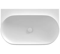Ravak Yard lavabo 80.5x50 cm semicircular clásico-para mueble blanco mate XJX0E080000