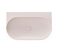Ravak Yard - Lavabo 81x50 cm, sin rebosadero, sin orificio para grifería, Alabaster Pink XJX0G080000