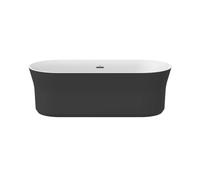 Ravak Ypsilon - Bañera independiente, 180x80 cm, negro/blanco XC00100058