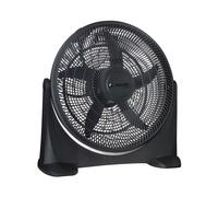 Raydan Home Ventilador de Suelo 20" 50cm 80W 3 Velocidades Box Industrial Negro Raydan Home
