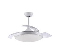 Raydan Ventilador de Techo Retráctil Essence 106cm Motor DC 30W Silencioso Con Luz LED y Mando a Distancia Raydan