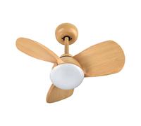 Raydan Ventilador de Techo Wave 55cm Motor DC 30W Silencioso Con Luz LED y Mando a Distancia Raydan