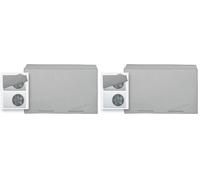 Rayen 6061 - Funda para aire acondicionado, con doble sistema de ajuste, 90 x 55 x 30 cm (Paquete de 2)