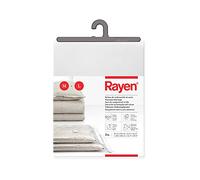 Rayen - Bolsas al vacío para ropa. Fundas de almacenaje de ropa al vacio. Pack de 2 bolsas (55 x 90 cm y 80 x 100 cm). Transparente