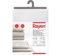 Rayen - Bolsas al vacío para ropa, Fundas de almacenaje de ropa al vacío, Pack de 2 bolsas (80 x 100 cm y 90 x 130 cm), Transparente
