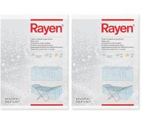 Rayen | Cubre Impermeable para Lluvia, tendedero Funda Antipolvo, Aroma a limón, 260x135cm (Paquete de 2)